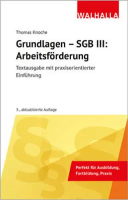 Immagine prodotto di Grundlagen - SGB III: Arbeitsförderung