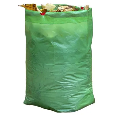 Productafbeelding van Nature Tuinafvalzakken 100 liter 45 x 45 x 70 cm met trekkoord | 3 stuks