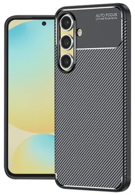 Obrázok produktu pre Techsuit CarbonFiber kryt na Samsung Galaxy S24 FE – čierny