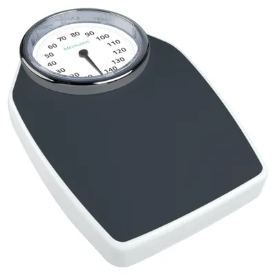 Obrázok produktu pre Medisana PSD, Mechanická osobná váha, 150 kg, 500 g, Čierna, Biela, Kov, 320 mm