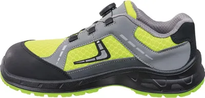 Produktbild von Leibwächter Sicherheitshalbschuh Basel L1295 S1P Gr. 47 schwarz/grün