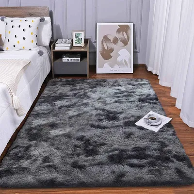 Produktbild von Solidchoice – Weicher, flauschiger Teppich für Wohnzimmer und Schlafzimmer