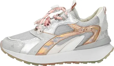 Productafbeelding van Shoesme Barst by Shoesme Sneakers Laag - zilver - Maat 36