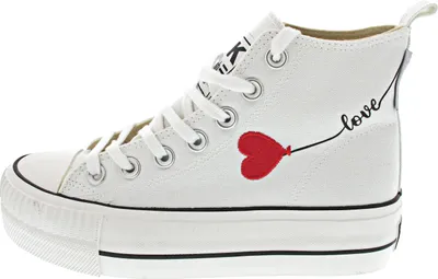 Produktbild von British Knights Kaya Mid Heart B49371002 (39/white-heart)