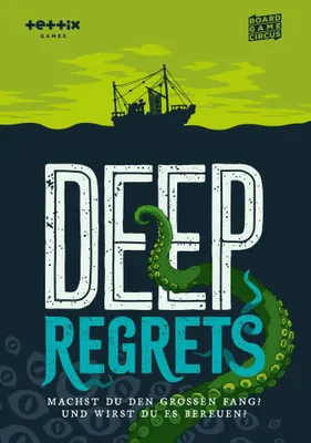 Produktbild von Deep Regrets Brettspiel – Horror und Abenteuer auf hoher See