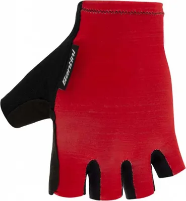Obrázok produktu pre Santini Cyklistické rukavice bez prstov - CUBO - Red S