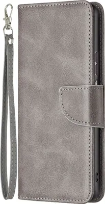 Produktbild von König Design Hülle kompatibel mit Xiaomi Redmi Note 11 Pro / Note 11 Pro+ 5G Kunstleder Handyhülle - Handy Case Grau