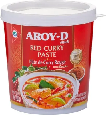 Produktbild von Aroy-d | Rote Currypaste - 400g - Asiatische Gewürze - Chilipaste - Thailändische Küche