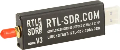 Produktbild von RTL-SDR Blog V3 R860 RTL2832U 1PPM TCXO SMA Software Definiertes Radio (nur Dongle) (schwarz)
