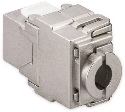Zdjęcie produktu dla Goobay 95900, Płaski, Srebrny, RJ-45, IDC, Żeńska, 10GBase-T