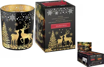 Obrázek produktu pro Svíčka Wine s vůní 200 g (doba hoření 47 hodin)
