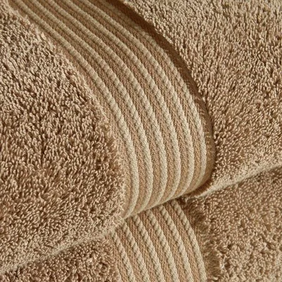 Produktbild von Christy SUPREME Duschtücher, Luxusqualität, 650g/m², 75 x 137 cm, 2er Set, Farbe: mocha