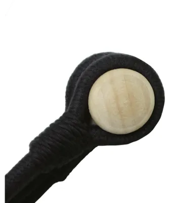 Obrázek produktu pro Gardinia záclonová šňůra 47 cm černá - 2 kusy