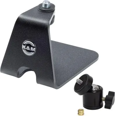 Produktbild von K-M 23240 Tischstativ für Mikrofon mit Kugelgelenk-Adapter