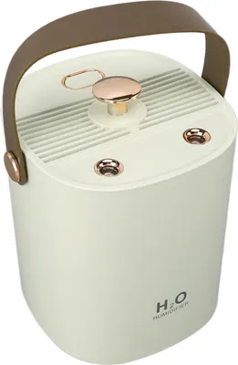 Zdjęcie produktu dla 1.2L Double Spray Humidifier with Night Light USB Powered Large Capacity Tabletop Air Humidifier Diffuser for Bedroom Study Office Green