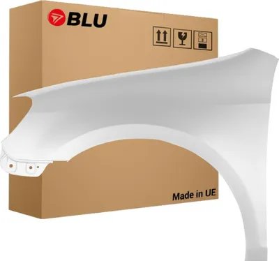 Image de BLU Aile Compatible avec VW Volkswagen GOLF VI 6 SCHRÄGHECK LC9A Gauche Weiss PureWeiss | 2008-2016 | Avant | Peint| Prêt à Monter | Acier