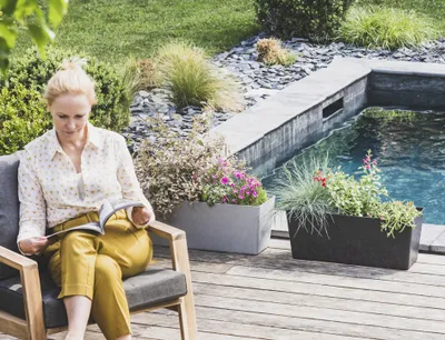 Produktbild von Poétic Blumenkasten ELEMENT (B)600 mm beton