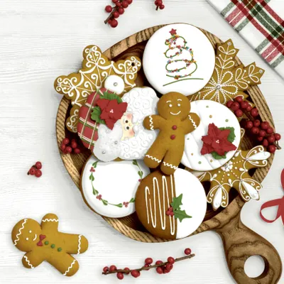 Produktbild von PAPER+DESIGN 203421 Weihnachts Lunchservietten - 33 x 33 cm, 20 Stück