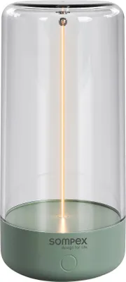Produktbild von Sompex Akku Tischleuchte PULSE olivgrün | 14,5cm