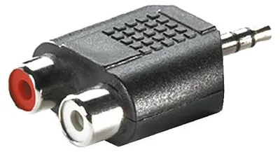 Zdjęcie produktu dla VALUE 11.99.4441, 1x 3.5mm M, 2x RCA F, Czarny