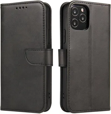 Obrázek produktu pro cofi1453® Premium Magnetic Case Book Case Ochranný kryt Foldable Cover Stand Function Příslušenství kompatibilní s Samsung Galaxy A32 5G (A326F) Black