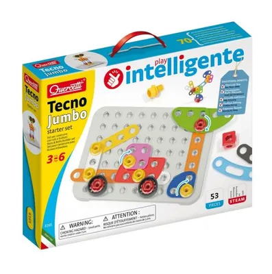 Image de Tecno Jumbo construction starter set 52el 6165 QUERCETTI
