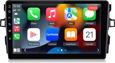 Produktbild von Carplay Für Toyota Auris E150 2006-2012 9" Android 13 Autoradio GPS NAVI WIFI 4G DAB+ SWC Octa Core 4+64G