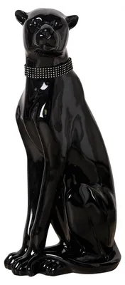 Immagine prodotto di Gilde Figur, Panther, Poly, schwarz, VE 1, B. 23 cm, H. 60 cm 59456