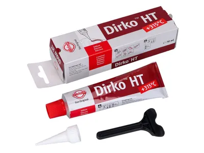 Zdjęcie produktu dla Srodek Uszczelniajacy 70Ml -62°C Do 315°C / Uszczelka Miski Olejowej / Dirko
