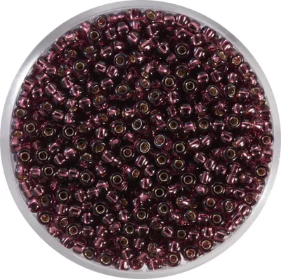 Produktbild von Miyuki-Rocailles, 2,2mm, 12g silverlined Amethyst