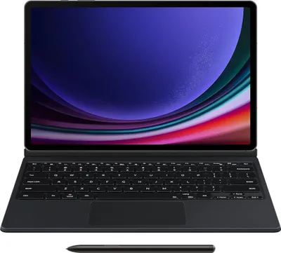 Produktbild von Samsung Book Cover Keyboard für Galaxy Tab S9+/S9 FE+, Black