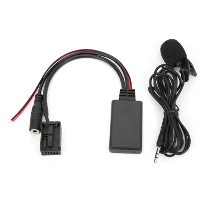 Obrázok produktu pre Kábel Bluetooth AUX,Adaptér Bluetooth AUX,Modul Bluetooth do auta,Pomocný zvukový kábel,Adaptér AUX-In,Adaptér zvuku do auta