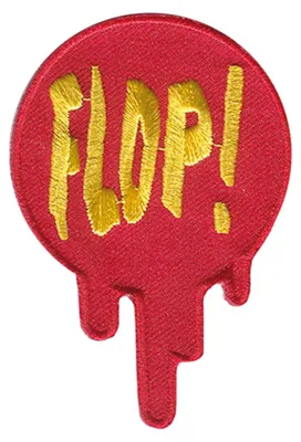 Obrázek produktu pro Flop! Klecks - záplata, nažehlovací, nažehlovací obrázek, nášivka, nažehlovací, velikost: 5 x 7,3 cm