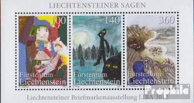 Produktbild von Briefmarken Liechtenstein 2012 Mi Block23 (kompl.Ausg.) postfrisch Philatelie