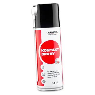 Produktbild von Teslanol Kontaktspray, 200 ml - zur präzisen Reinigung und Pflege von Kontakten - 200 ml