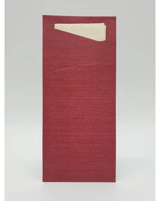 Produktbild von Duni Serviettentaschen bordeaux