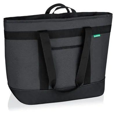 Große Kühltasche 30 L, wasserdicht isoliert, lekvrij, faltbar, grau