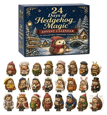 Produktbild von Adventskalender 24 Tage Highland Cow Magic 24 Sammelfiguren Weihnachtsdeko 2026 24Stk 3D Kuh Weihnachts Kalender Figuren Weihnachtsbaum E-A Einheitsgröße
