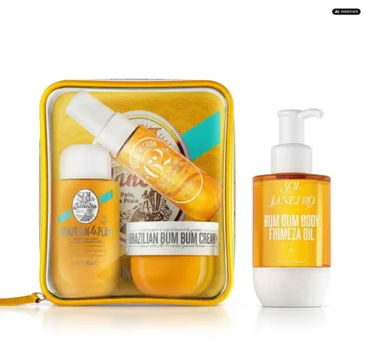 Produktbild von Sol de Janeiro Bum Bum Body Oil und Jet Set Pflege Duo