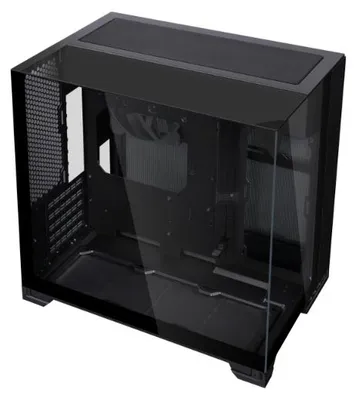 Produktbild von Lian Li 011 Vision O11 VISION-M, Midi Tower, PC, Schwarz, micro ATX, Mini-ITX, Stahl, Gehärtetes Glas, Aluminium, Gaming