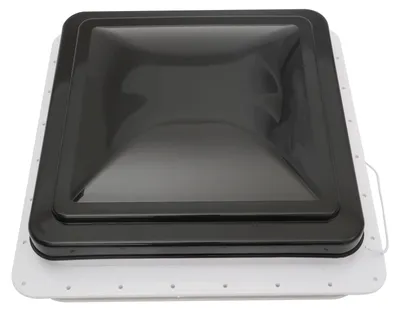 Obrázek produktu pro Střešní okno s ventilátorem a síťkou proti hmyzu 42x42 cm pro karavany a obytné vozy