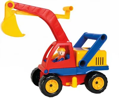 Produktbild von Bagger mit Fahrerfigur