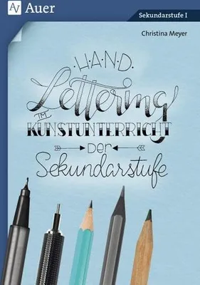 Obrázek produktu pro Handlettering im Kunstunterricht der Sekundarstufe