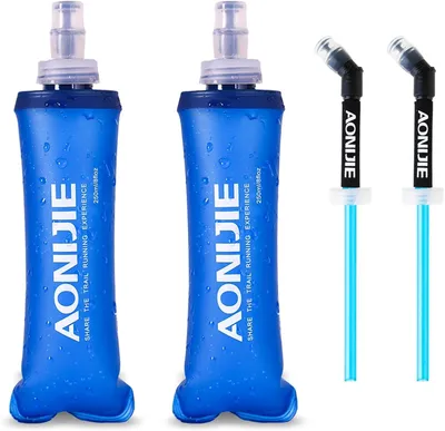 Productafbeelding van Opvouwbare softflask - Met rietje - BPA-vrij