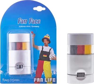 Produktbild von Deutschland Fan Artikel "Make-up Stick" | Schwarz Rot Gelb