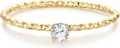 Produktbild von Eastside Ring Edelstahl Zirkonia 56