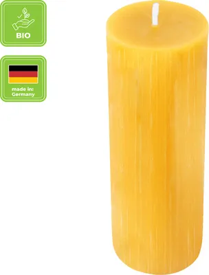 Zdjęcie produktu dla Świeca filarowa, 100% czystego wosku pszczelego, Wiedemann, 150/50 mm, czas palenia ok. 45 godz