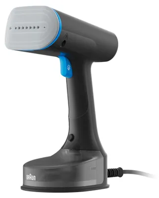 Produktbild von Braun QuickStyle 5 GS 5031, Tragbare Dampfbürste, 0,15 l, 0,75 min, Schwarz, Blau, Tasten, Handschalter