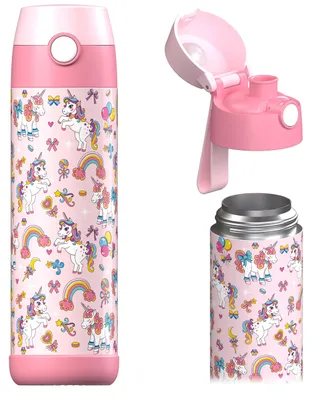 Produktbild von Edelstahl Trinkflasche MALI 350 ml für Kinder, BPA-frei