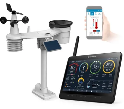 Produktbild von Bresser Wetterstation MeteoChamp 9-in-1 WLAN